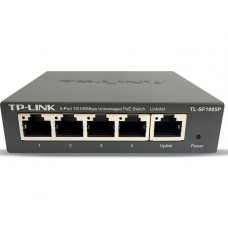 Коммутатор TP-Link TL-SF1005P. Электропитание видеокамер по poe.