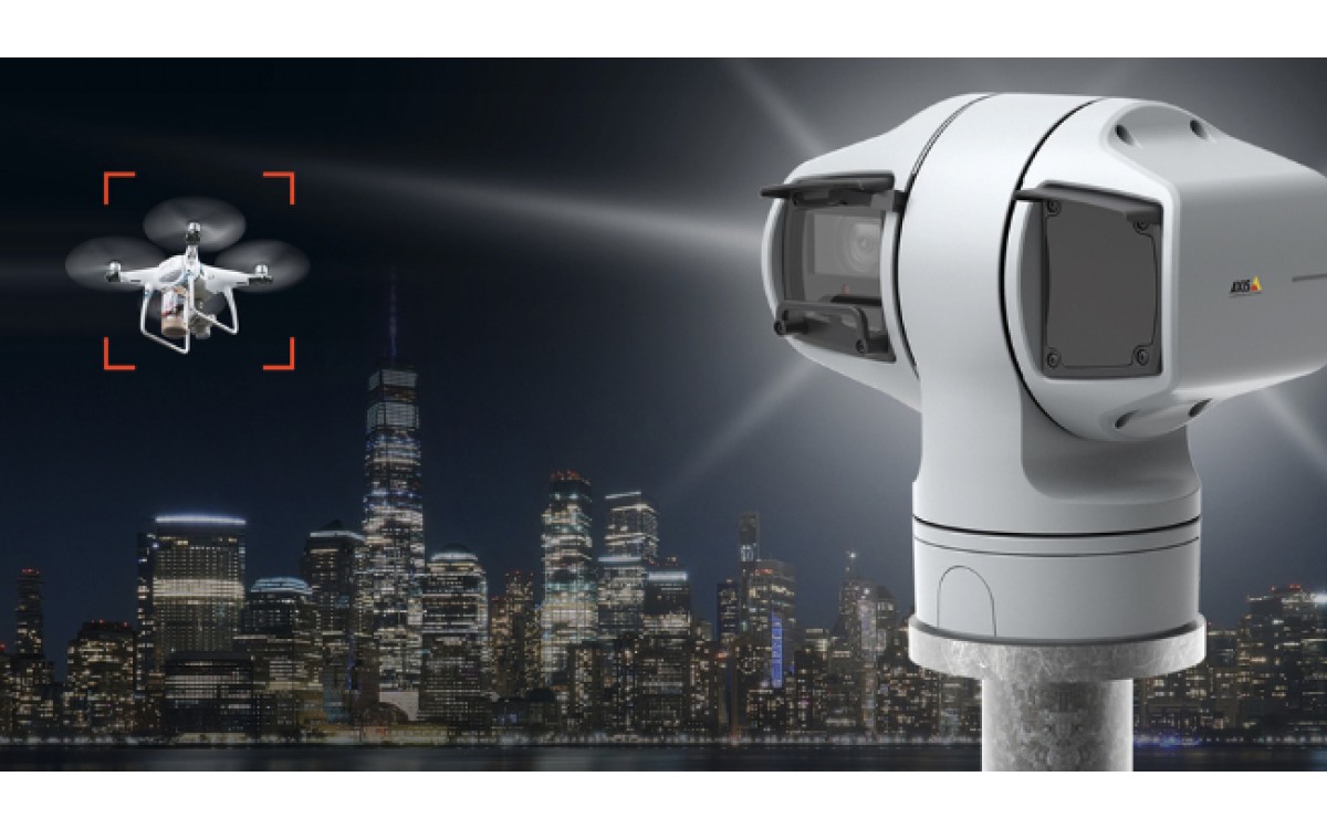 Dedrone интегрирует камеру Axis Communications для решения мультисенсорной безопасности воздушного п